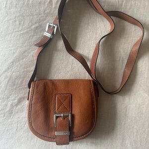 Michael Kohnra Leather Crossbody Bag
